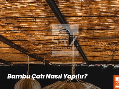 Bambu Çatı Nasıl Yapılır?