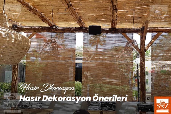 Hasır Dekorasyon Fikirleri