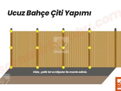 Ucuz Bahçe Çiti Nasıl Yapılır?