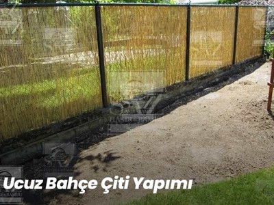 Ucuz Bahçe Çiti Nasıl Yapılır?