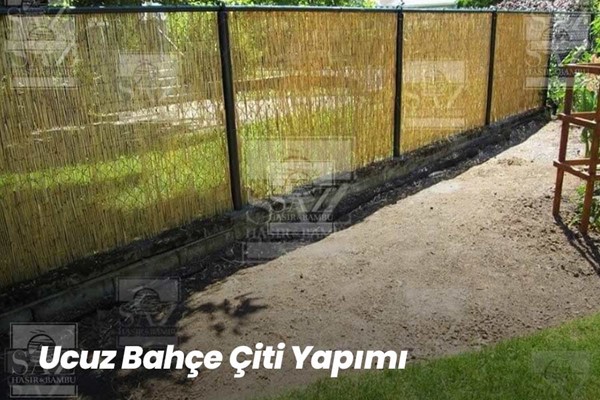 Ucuz Bahçe Çiti Yapımı
